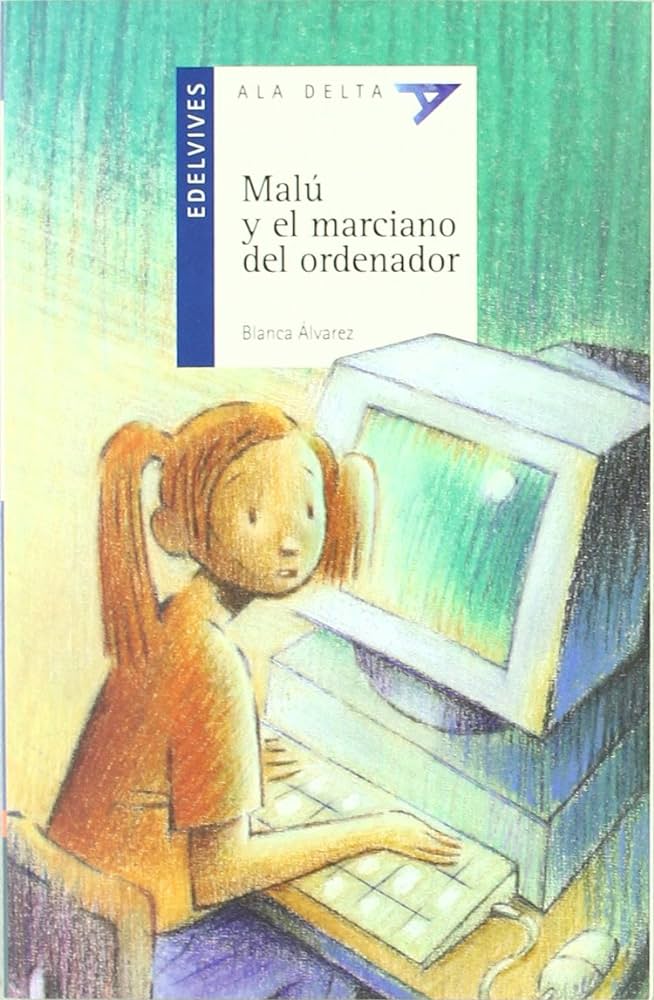 Portada de Malú y el marciano del ordenador